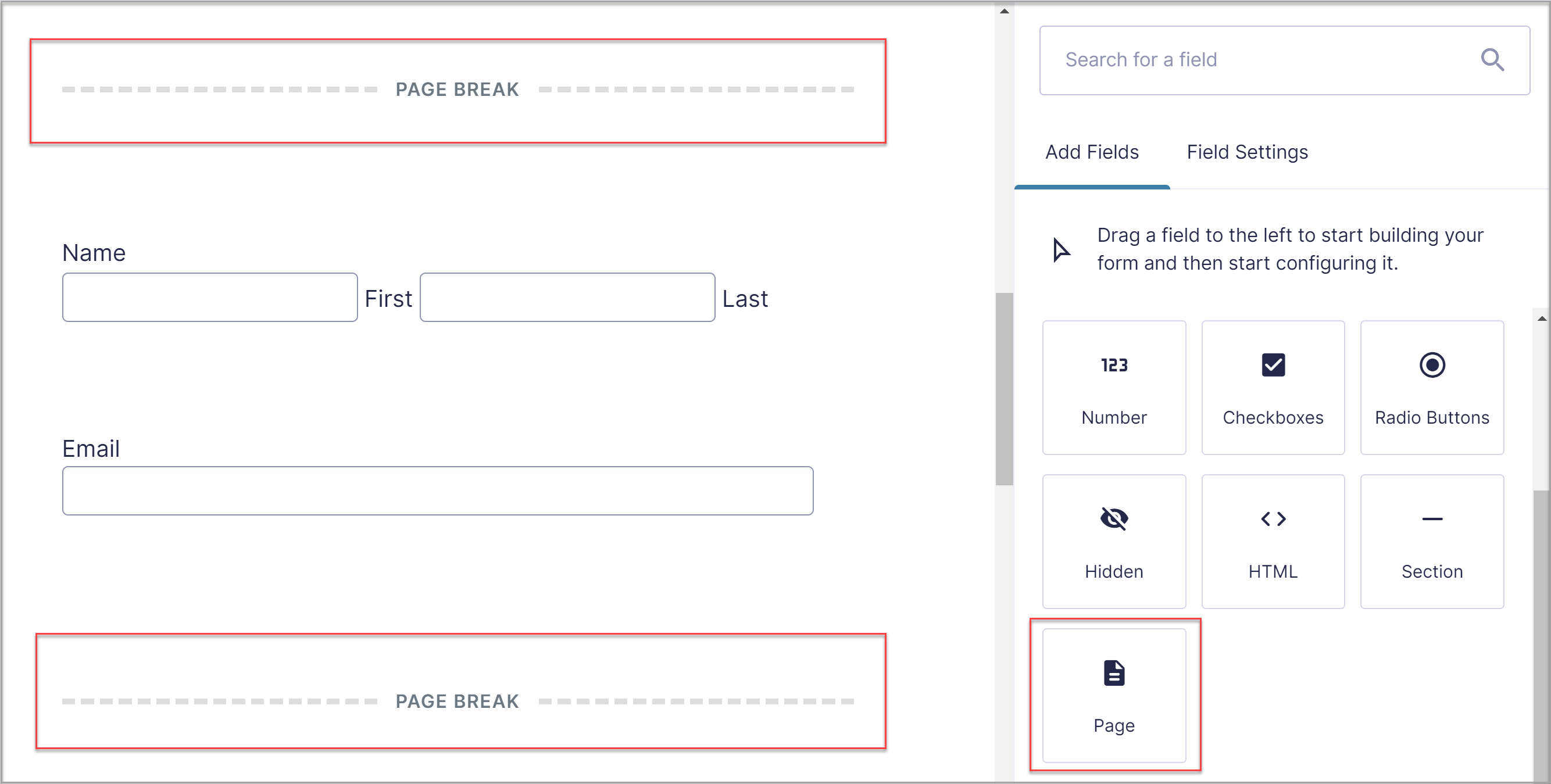 Page Break