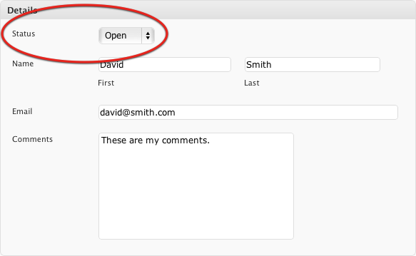 Admin Only Visibility On Entry Detail