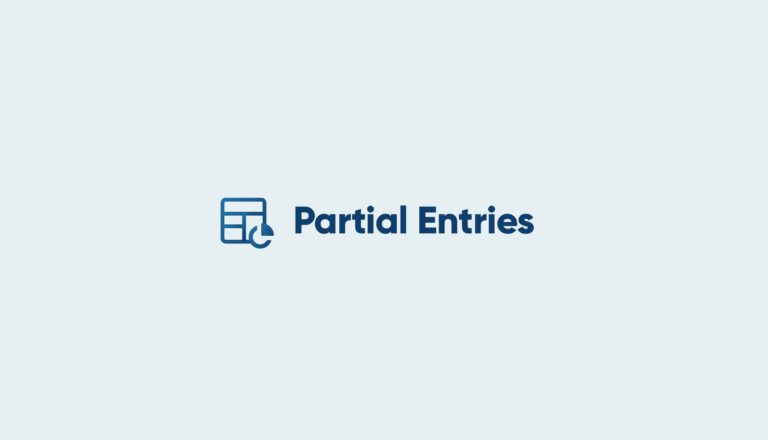 Partial Entries