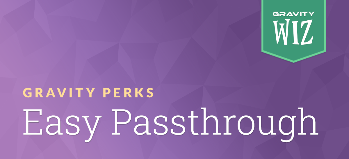 Easy Passthrough